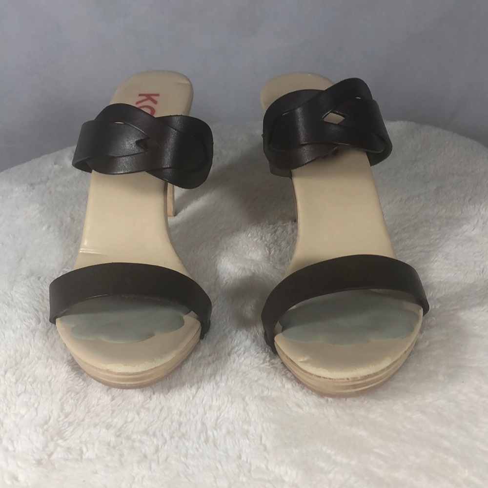 MICHAEL KORS, Sandal ,Size 9 , Brown & Cream Color - Picture 2 of 6